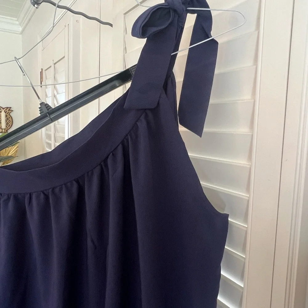 SHEIN Navy Blue Women's Jumpsuit CHECK MEASUREMENTS. APPROX US Size 10 - Picture 1 of 4
